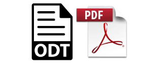 Télécharger et modifier des documents ODT ou PDF